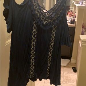 Off the shoulder shirt